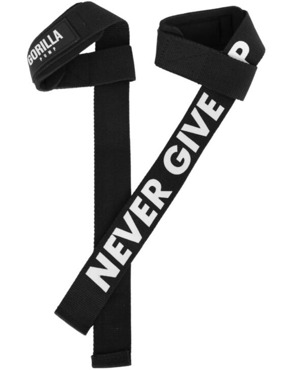 Gorilla Pump STRAPS “NEVER GIVE UP”