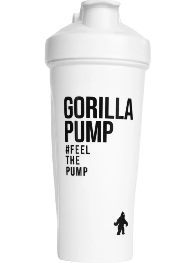 Gorilla Pump SHAKER DE PLÁSTICO BLANCO