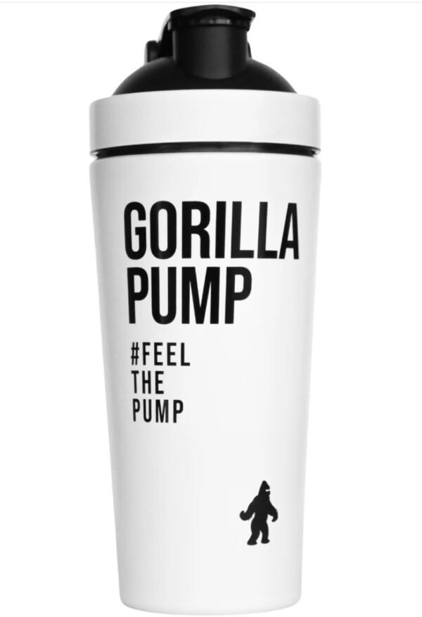 Gorilla Pump SHAKER METÁLICO BLANCO