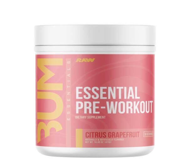 BUM Essential Pre-Workout Citrus Grapefruit