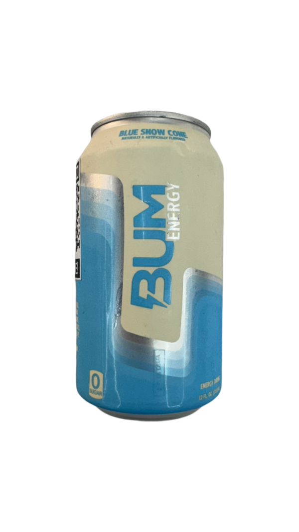 BUM Energy Blue Snow Cone