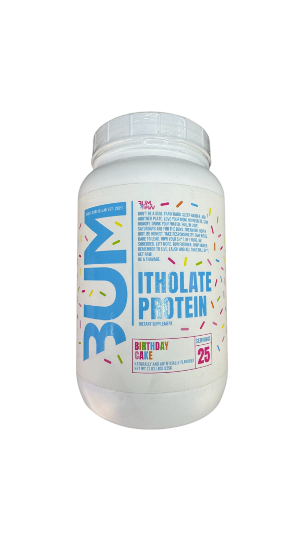 BUM Itholate Protein Birthday Cake