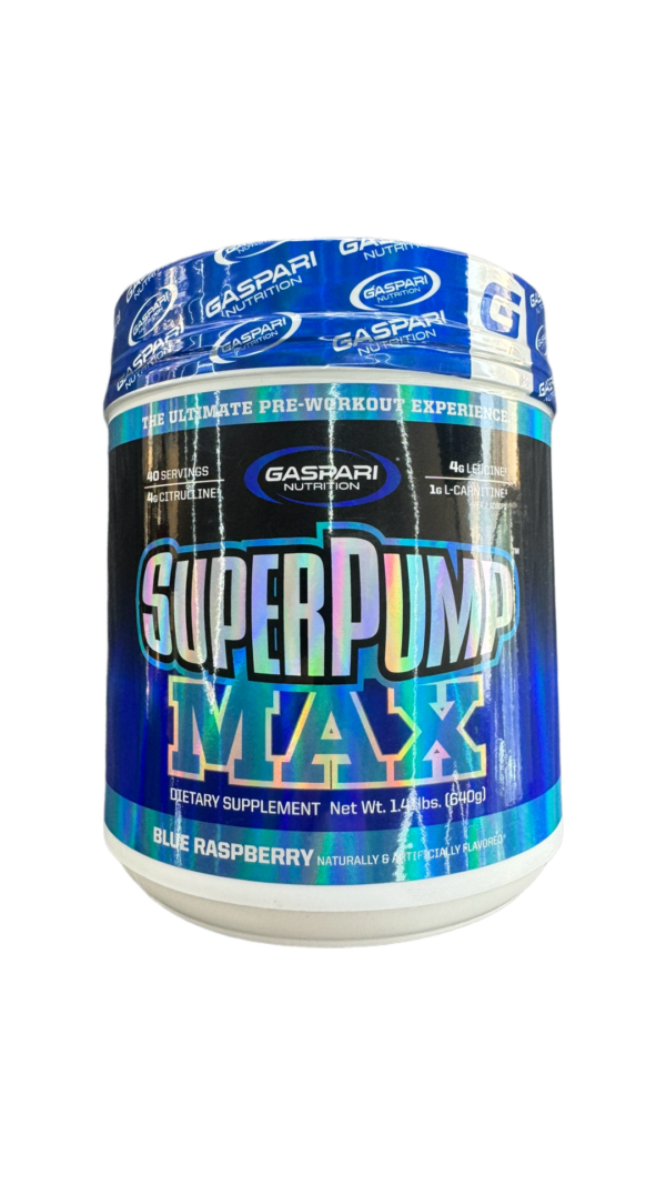 Gaspari Nutrition SuperPump Max Blue Raspberry