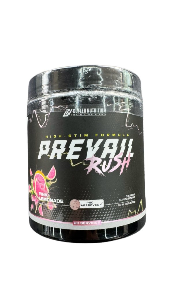 Cutler Nutrition Prevail RUSH Pink Lemonade