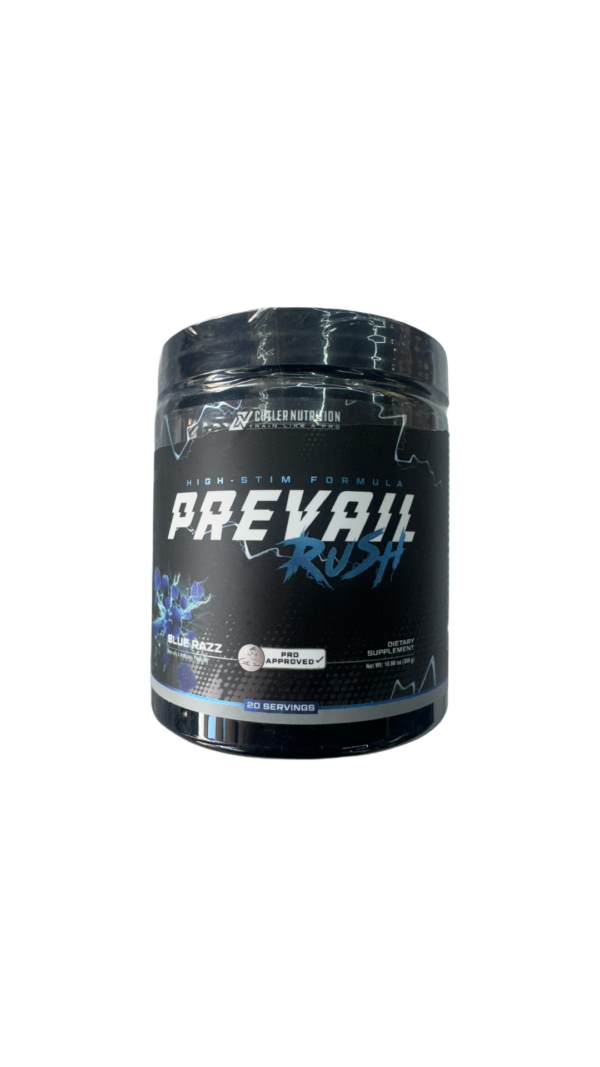 Cutler Nutrition Prevail RUSH Blue Razz