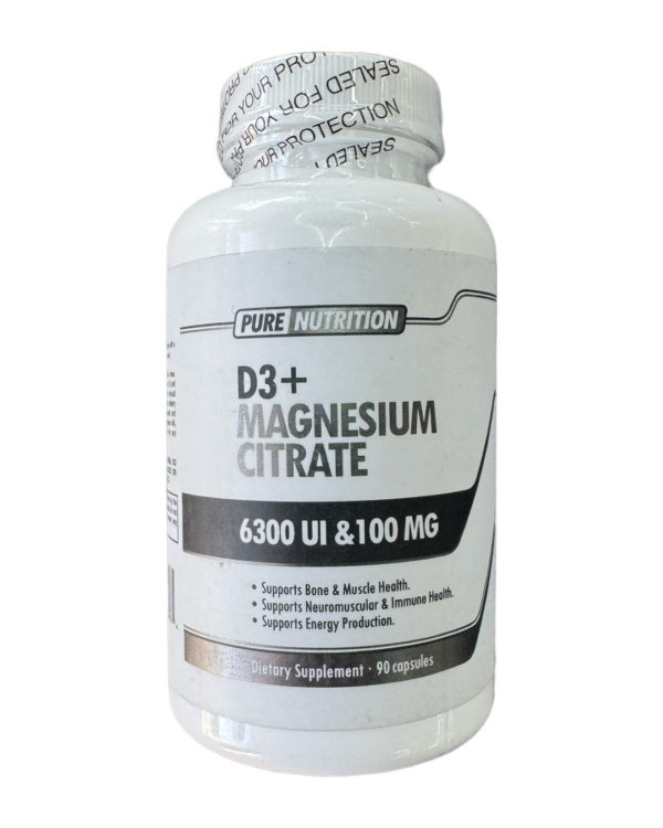 Pure Nutrition D3 + Magnesium
