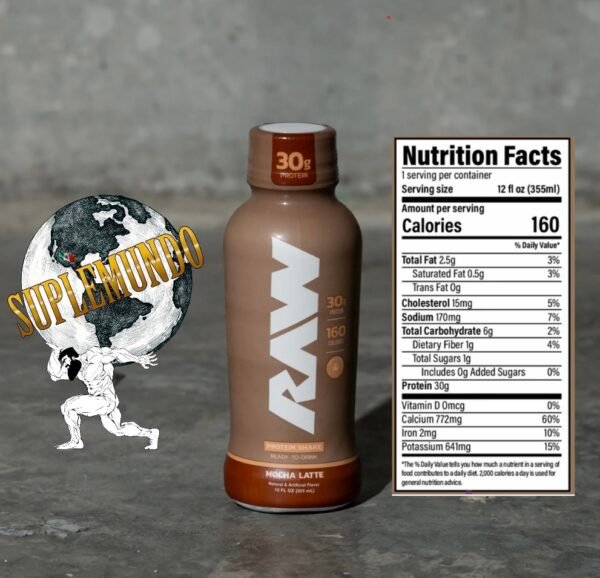 RAW Isolate Protein RTD Mocha Latte