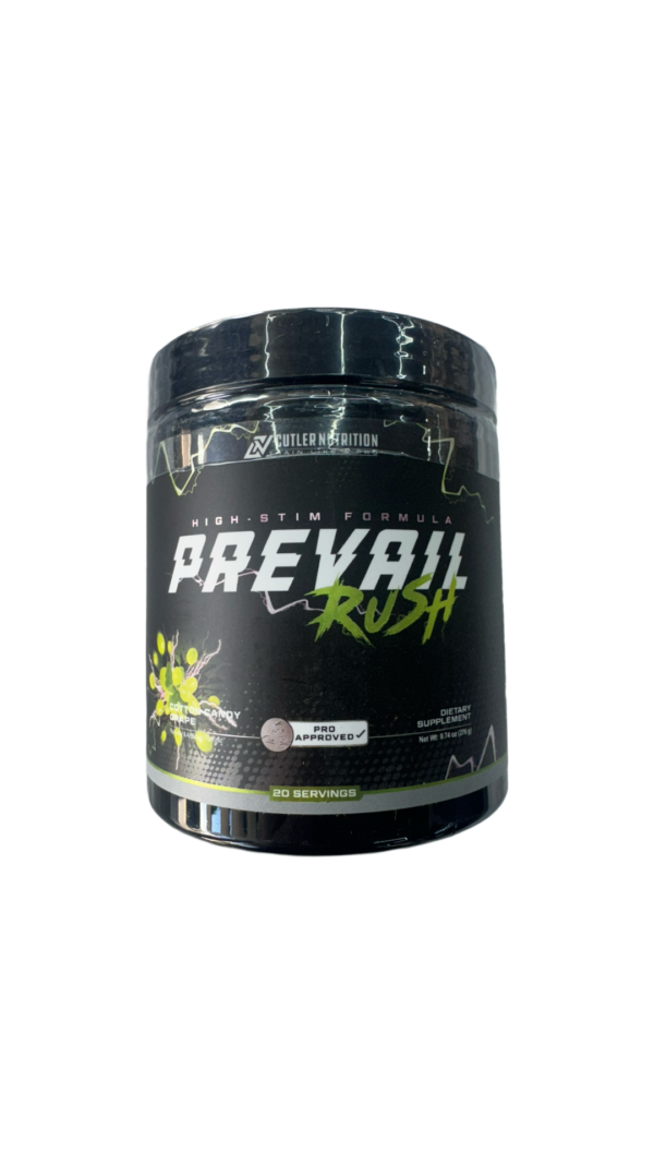 Cutler Nutrition Prevail RUSH Cotton Candy Grape