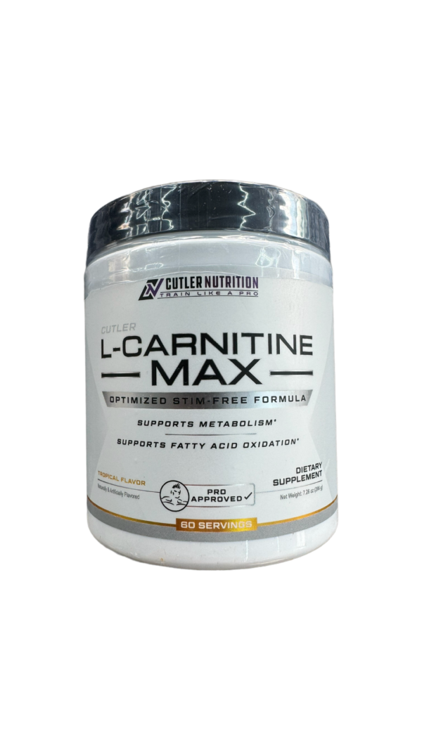 Cutler Nutrition L Carnitine Max Tropical Flavor