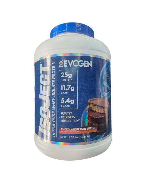 Evogen IsoJect Protein Chocolate Peanut Butter 4lbs