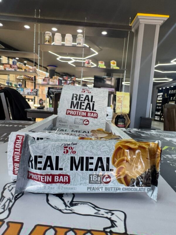 5% Real Meal Protein Bar Birthday Cake & Peanut Butter Chocolate Chip