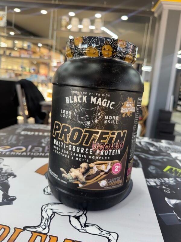 Black Magic Protein Voodoo Campfire S’mores